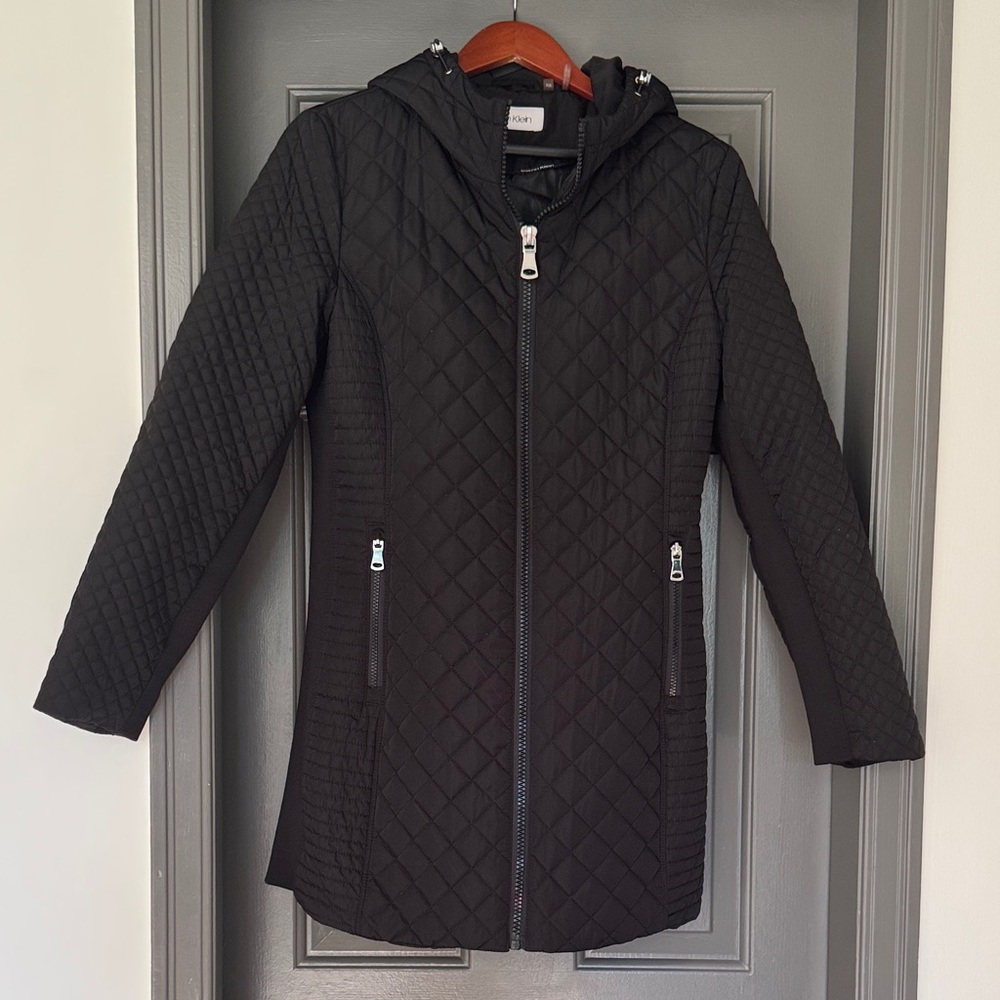 Calvin Klein Black Quilted Jacket